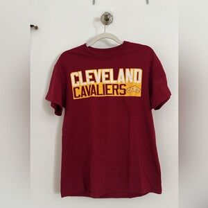 Majestic Deep Red NBA Cleveland Cavaliers T-Shirt